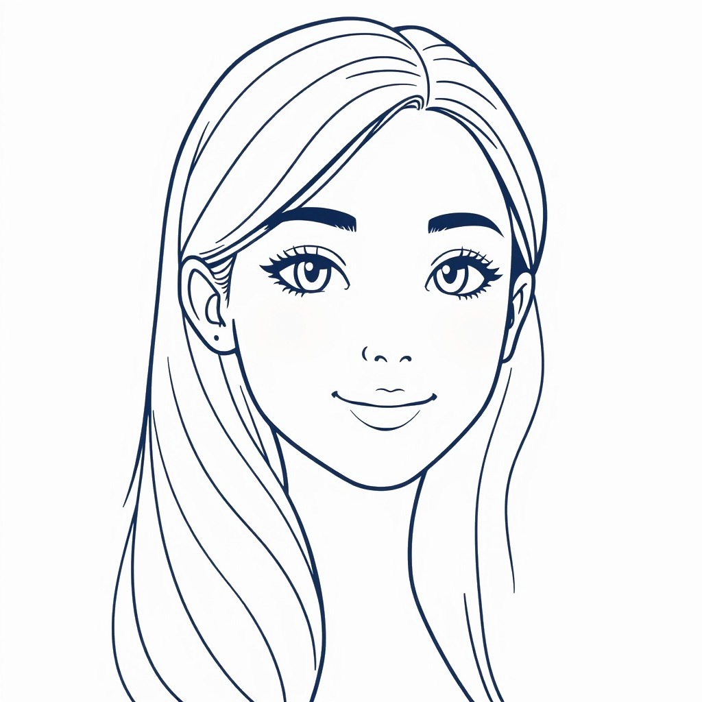 女性の頭部のイラスト。M字・生え際、前頭部〜頭頂部、分け目の3つのゾーンを示しています。